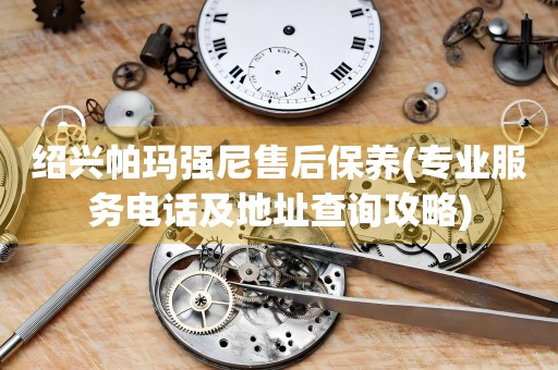 紹興帕瑪強尼售后保養(yǎng)(專業(yè)服務(wù)電話及地址查詢攻略)