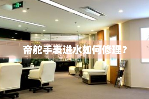 帝舵手表進(jìn)水如何修理？