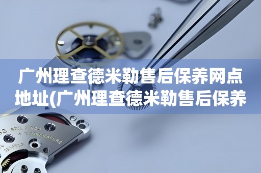 廣州理查德米勒售后保養(yǎng)網(wǎng)點(diǎn)地址(廣州理查德米勒售后保養(yǎng)網(wǎng)點(diǎn)地址查詢及服務(wù)指南)