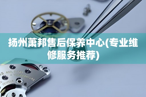 揚(yáng)州蕭邦售后保養(yǎng)中心(專業(yè)維修服務(wù)推薦)