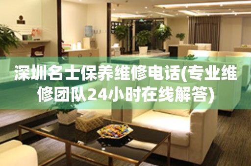 深圳名士保養(yǎng)維修電話(專業(yè)維修團隊24小時在線解答)
