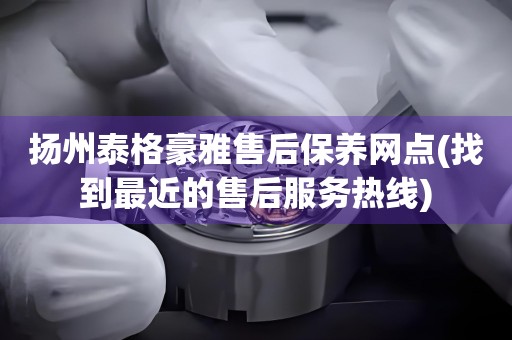揚州泰格豪雅售后保養(yǎng)網(wǎng)點(找到最近的售后服務(wù)熱線)