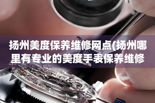 揚州美度保養(yǎng)維修網(wǎng)點(揚州哪里有專業(yè)的美度手表保養(yǎng)維修店)