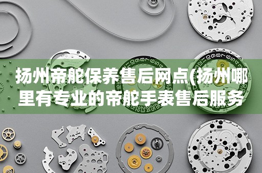揚(yáng)州帝舵保養(yǎng)售后網(wǎng)點(diǎn)(揚(yáng)州哪里有專(zhuān)業(yè)的帝舵手表售后服務(wù))