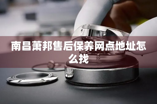 南昌蕭邦售后保養(yǎng)網(wǎng)點地址怎么找