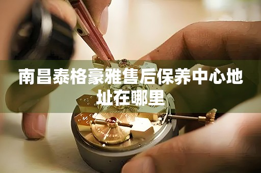 南昌泰格豪雅售后保養(yǎng)中心地址在哪里
