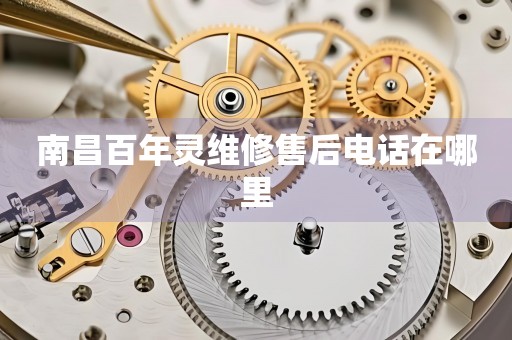 南昌百年靈維修售后電話在哪里