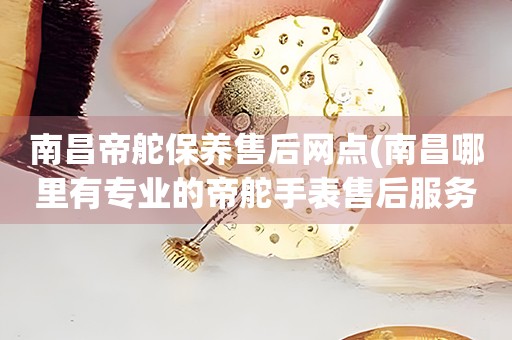 南昌帝舵保養(yǎng)售后網(wǎng)點(南昌哪里有專業(yè)的帝舵手表售后服務(wù))
