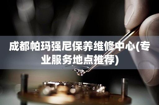 成都帕瑪強尼保養(yǎng)維修中心(專業(yè)服務(wù)地點推薦)