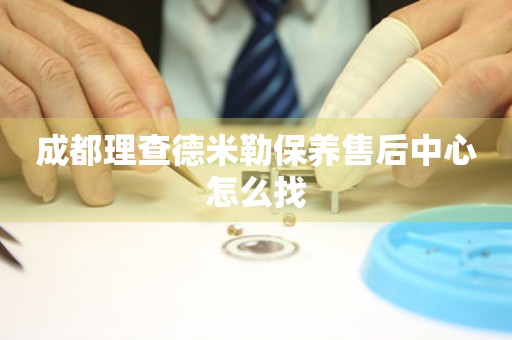 成都理查德米勒保養(yǎng)售后中心怎么找