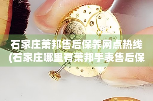 石家莊蕭邦售后保養(yǎng)網(wǎng)點熱線(石家莊哪里有蕭邦手表售后保養(yǎng)網(wǎng)點)