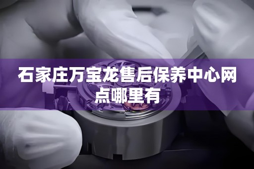石家莊萬(wàn)寶龍售后保養(yǎng)中心網(wǎng)點(diǎn)哪里有