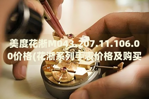 美度花淅M043.207.11.106.00價格(花淅系列手表價格及購買推薦)