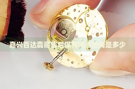 嘉興百達(dá)翡麗售后保養(yǎng)網(wǎng)點(diǎn)熱線是多少