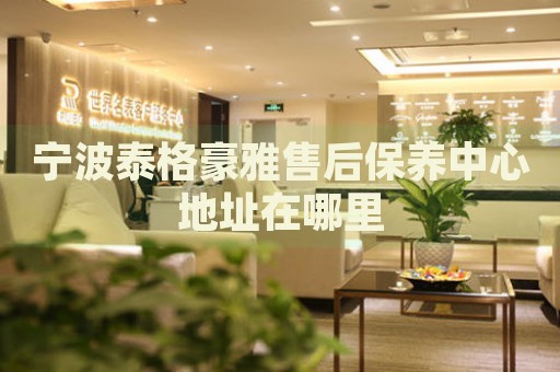 寧波泰格豪雅售后保養(yǎng)中心地址在哪里