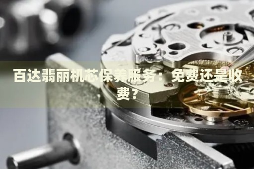 百達(dá)翡麗機(jī)芯保養(yǎng)服務(wù)：免費(fèi)還是收費(fèi)？