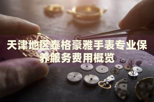 天津地區(qū)泰格豪雅手表專業(yè)保養(yǎng)服務(wù)費(fèi)用概覽