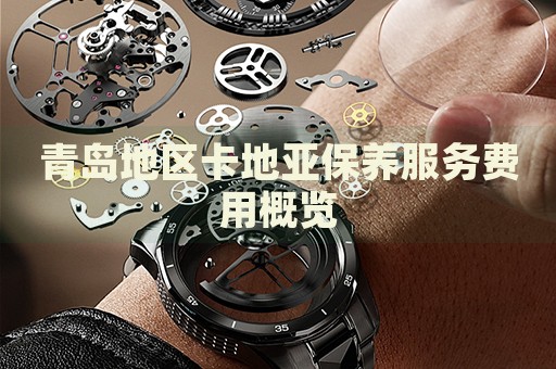 青島地區(qū)卡地亞保養(yǎng)服務(wù)費用概覽