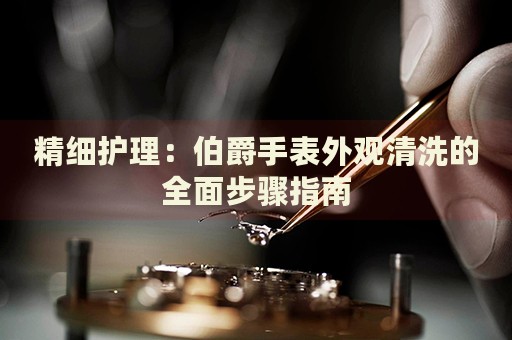 精細(xì)護(hù)理：伯爵手表外觀清洗的全面步驟指南