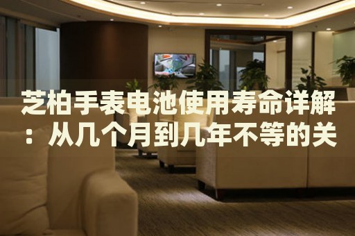 芝柏手表電池使用壽命詳解：從幾個(gè)月到幾年不等的關(guān)鍵因素