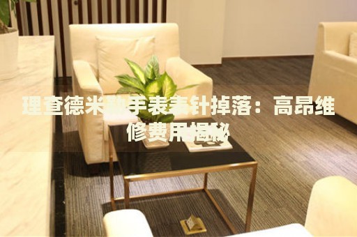 理查德米勒手表表針掉落：高昂維修費(fèi)用揭秘