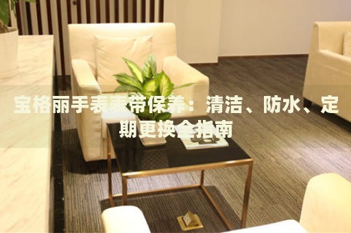 寶格麗手表表帶保養(yǎng)：清潔、防水、定期更換全指南