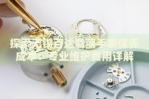 探索無錫百達(dá)翡麗手表保養(yǎng)成本：專業(yè)維護(hù)費(fèi)用詳解