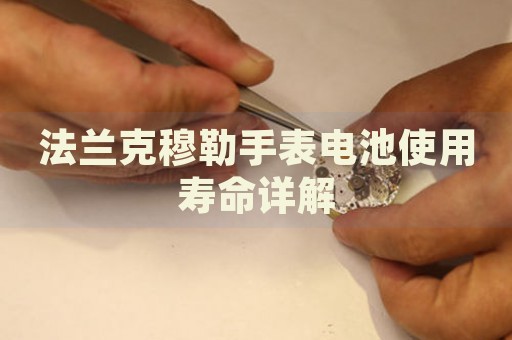 法蘭克穆勒手表電池使用壽命詳解