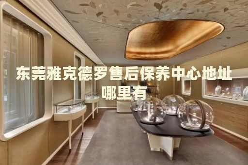 東莞雅克德羅售后保養(yǎng)中心地址哪里有