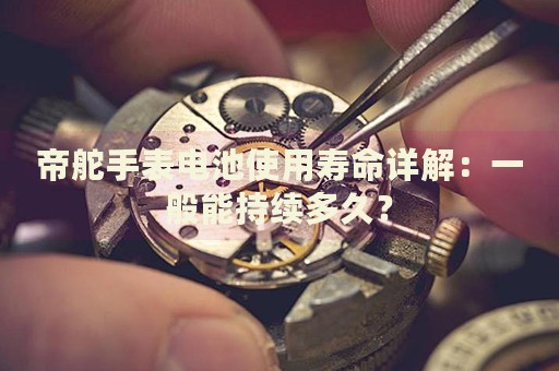 帝舵手表電池使用壽命詳解：一般能持續(xù)多久？