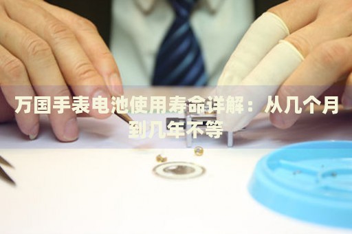 萬(wàn)國(guó)手表電池使用壽命詳解：從幾個(gè)月到幾年不等