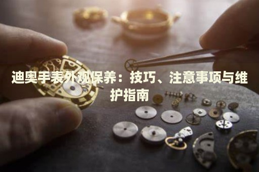 迪奧手表外觀保養(yǎng)：技巧、注意事項與維護指南
