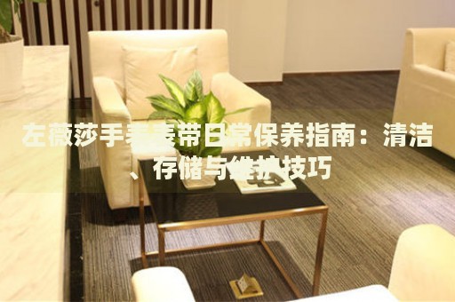 左薇莎手表表帶日常保養(yǎng)指南：清潔、存儲(chǔ)與維護(hù)技巧