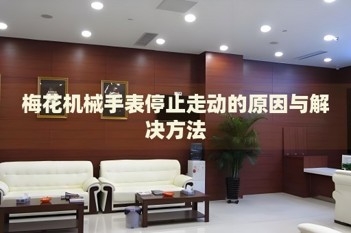 梅花機(jī)械手表停止走動(dòng)的原因與解決方法