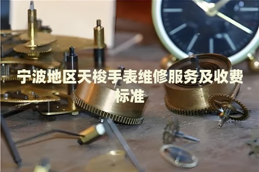 寧波地區(qū)天梭手表維修服務(wù)及收費(fèi)標(biāo)準(zhǔn)