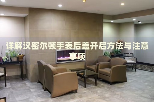詳解漢密爾頓手表后蓋開啟方法與注意事項