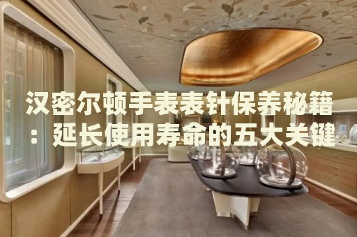 漢密爾頓手表表針保養(yǎng)秘籍：延長使用壽命的五大關(guān)鍵步驟