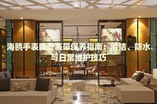 海鷗手表陶瓷表帶保養(yǎng)指南：清潔、防水與日常維護技巧