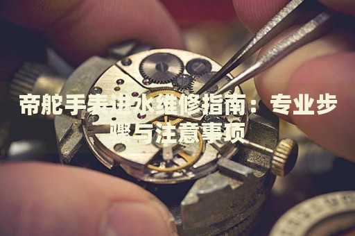 帝舵手表進(jìn)水維修指南：專業(yè)步驟與注意事項(xiàng)