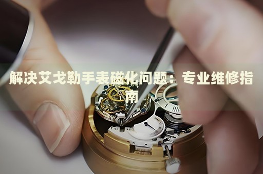 解決艾戈勒手表磁化問題：專業(yè)維修指南