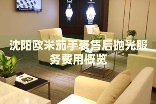 沈陽歐米茄手表售后拋光服務費用概覽