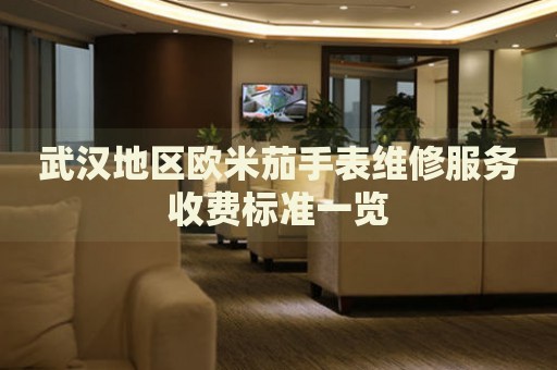 武漢地區(qū)歐米茄手表維修服務(wù)收費(fèi)標(biāo)準(zhǔn)一覽