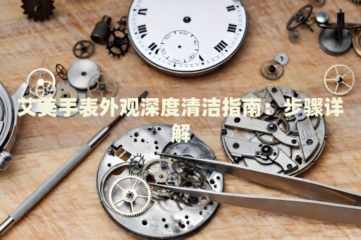 艾美手表外觀深度清潔指南：步驟詳解