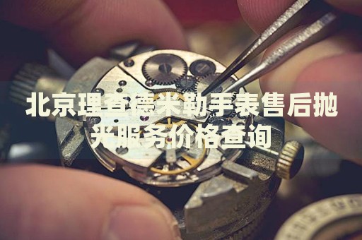 北京理查德米勒手表售后拋光服務(wù)價(jià)格查詢(xún)