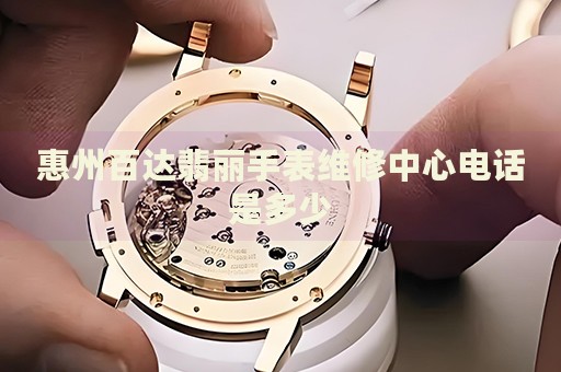 惠州百達翡麗手表維修中心電話是多少
