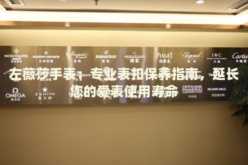 左薇莎手表：專業(yè)表扣保養(yǎng)指南，延長(zhǎng)您的愛(ài)表使用壽命