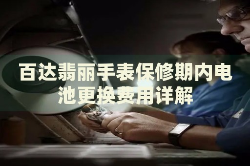 百達(dá)翡麗手表保修期內(nèi)電池更換費(fèi)用詳解