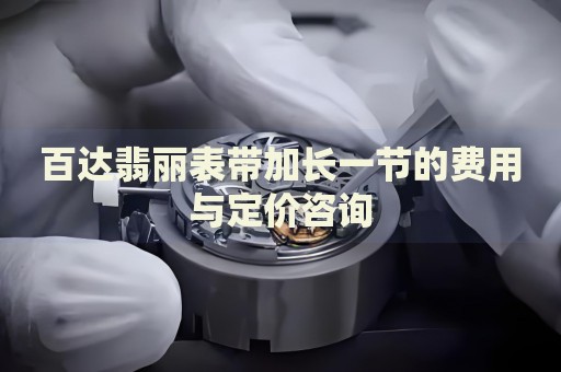 百達(dá)翡麗表帶加長一節(jié)的費用與定價咨詢