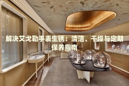 解決艾戈勒手表生銹：清潔、干燥與定期保養(yǎng)指南