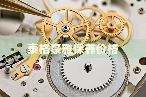 泰格豪雅保養(yǎng)價格